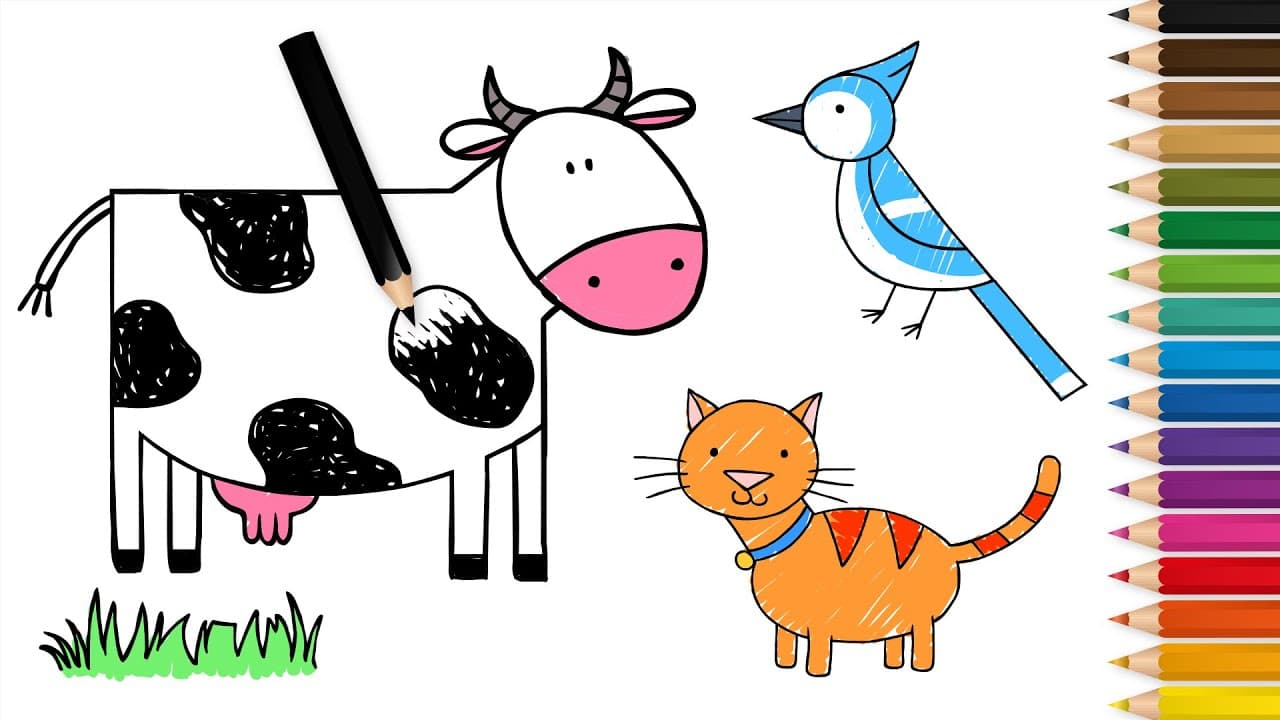 Preview of Learn to Draw Pets & Other Domestic Animals