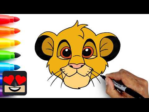 Preview of How To Draw Simba | The Lion King