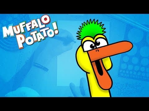 Preview of How to Draw IMA DUCK Using Letters and Numbers with Muffalo Potato