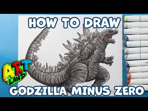 Preview of How to Draw Godzilla Minus Zero