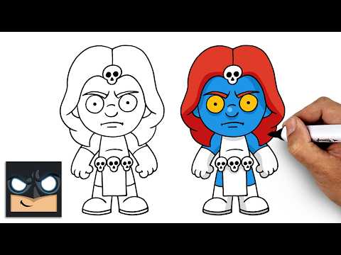 Preview of How to Draw Mystique | Xmen
