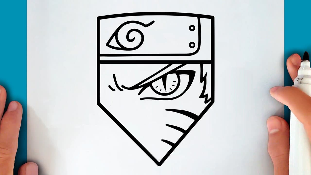 Preview of How to draw NARUTO'S EYE