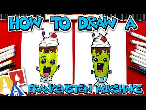 Preview of How To Draw A Frankenstein Milkshake